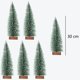 thumbnail image 4 of 6 piezas de adornos de escritorio para árbol de Navidad, árbol de Navidad de 10CM, 4 of 5