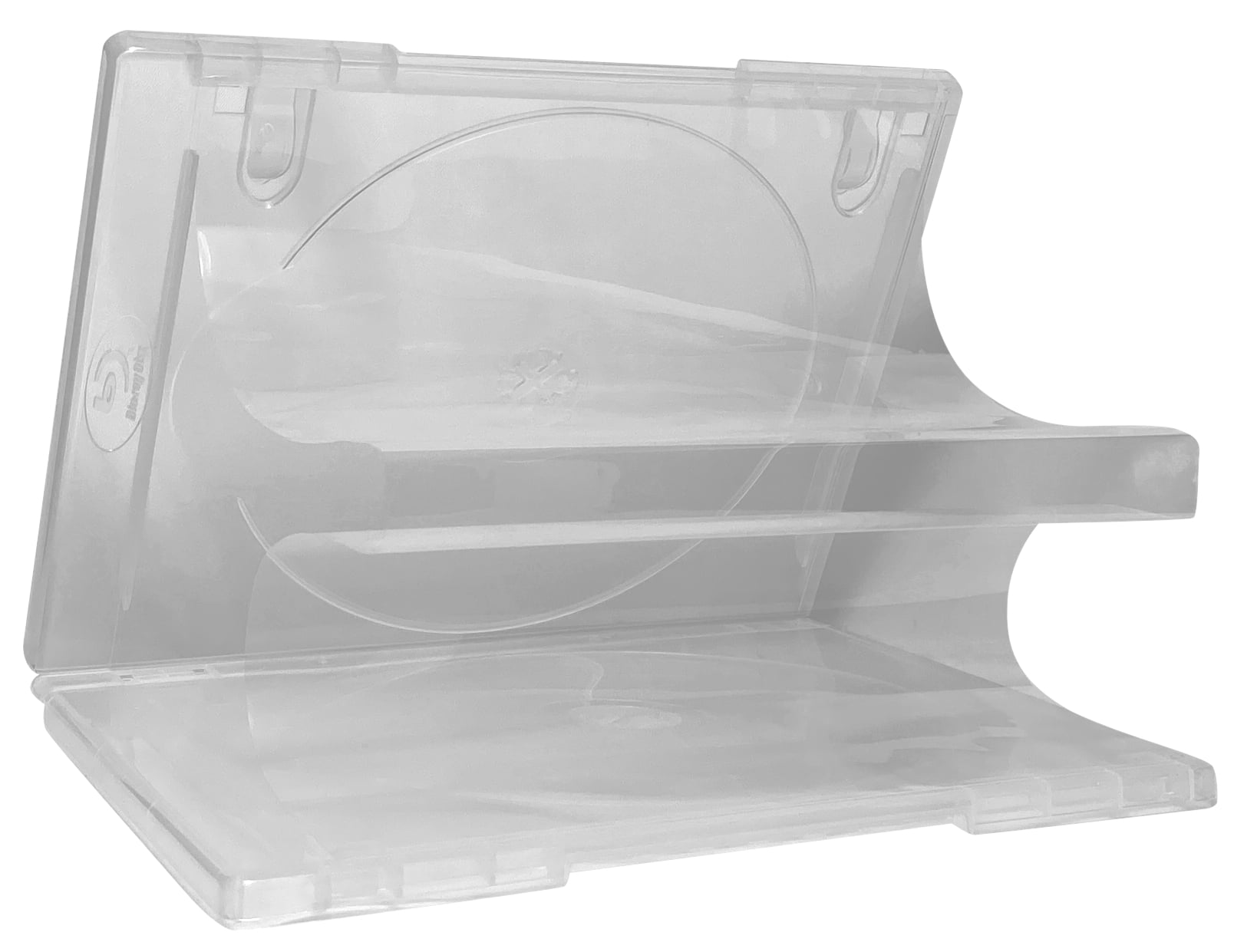 CheckOutStore 10 Premium Standard Clear Blu-Ray 6 Disc Cases 14mm
