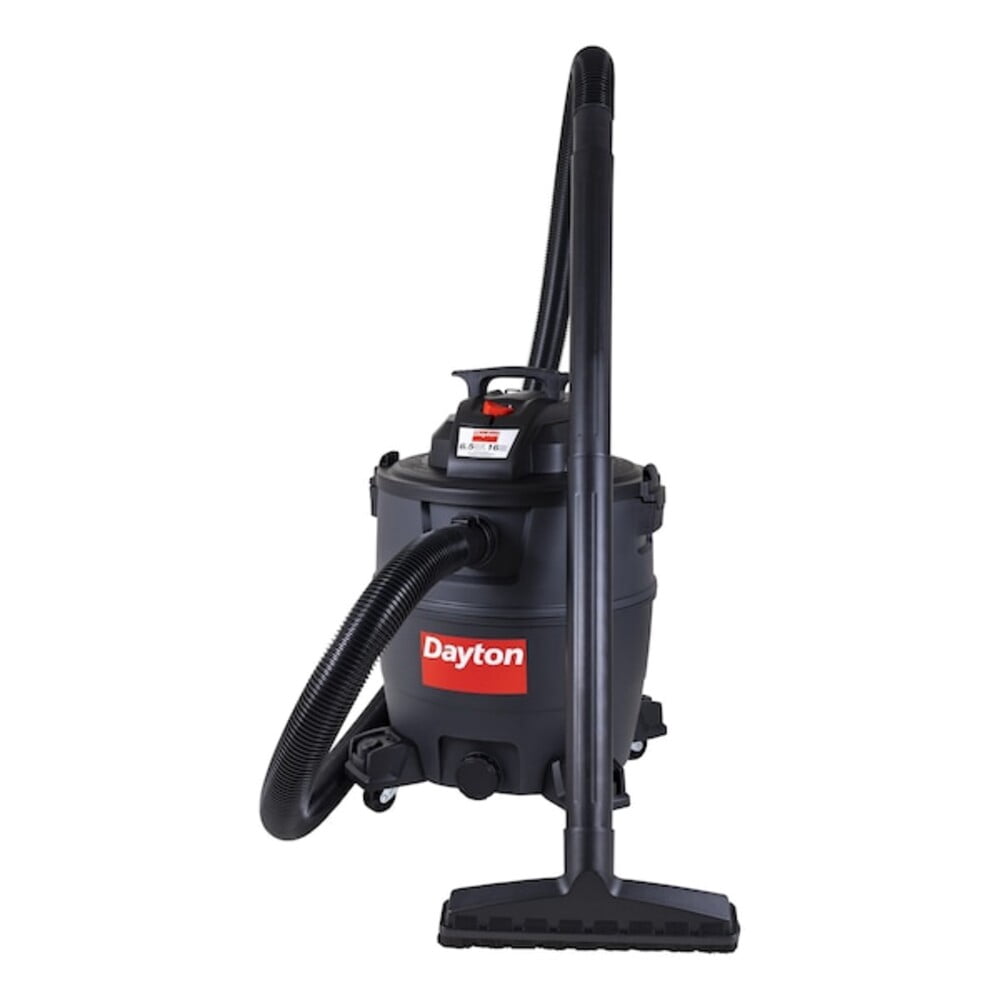 Dayton General Purpose Wet/Dry Vacuum, 16 gal, 1,080 W 61HV85