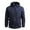 Dark Blue, variant on Men's Casual Outdoor Windbreaker Jacket with Detachable Hood Long Sleeve Zipper Pocket Thin Coat for Hiking