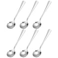 thumbnail image 1 of 6uds Cuchara de Sopa de Acero Inoxidable Unique Bargains 6 Pulgada Plata, 1 of 7