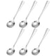 thumbnail image 1 of 6uds Cuchara de Sopa de Acero Inoxidable Unique Bargains 6 Pulgada Plata, 1 of 7