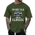 thumbnail image 2 of I'm Not I'm Classic Graphic Tees for Men 2026 Summer Casual Short Sleeve Crewneck Funny Birthday T Shirts, 2 of 5