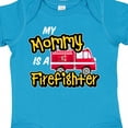 thumbnail image 4 of Inktastic My Mommy is a Firefighter with Fire Truck Boys or Girls Baby Bodysuit, 4 of 5