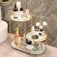 thumbnail image 4 of Cosmetic Decorative Tray three tier Perfume Organiser for top storage Bathroom Decor, 4 of 9