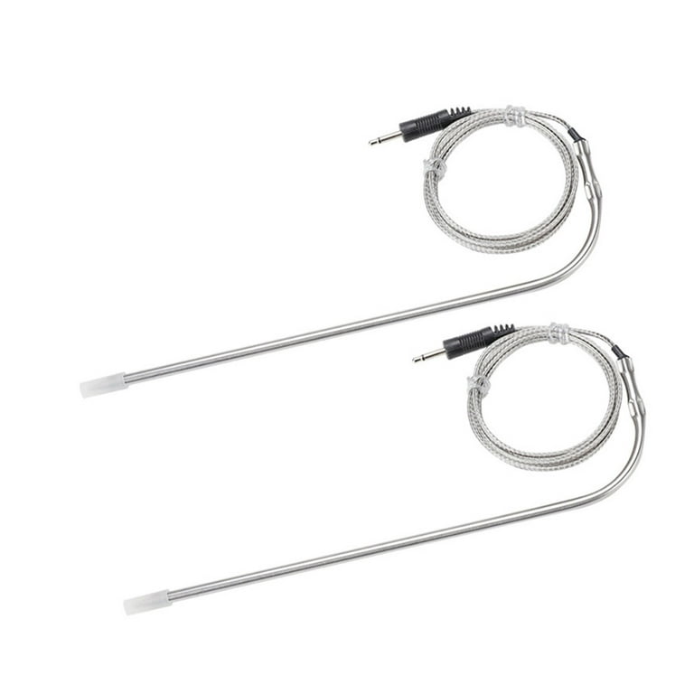2 Pack Waterproof Thermometer Meat Probe & Clip Replacement For Thermopro  TP20