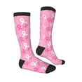 thumbnail image 3 of Balery Breast Cancer Awareness (3) Fun Novelty Socks Men'S Women'S Crew Socks Funny Crazy Novelty Socks Quirky And Cool Socks, 3 of 9