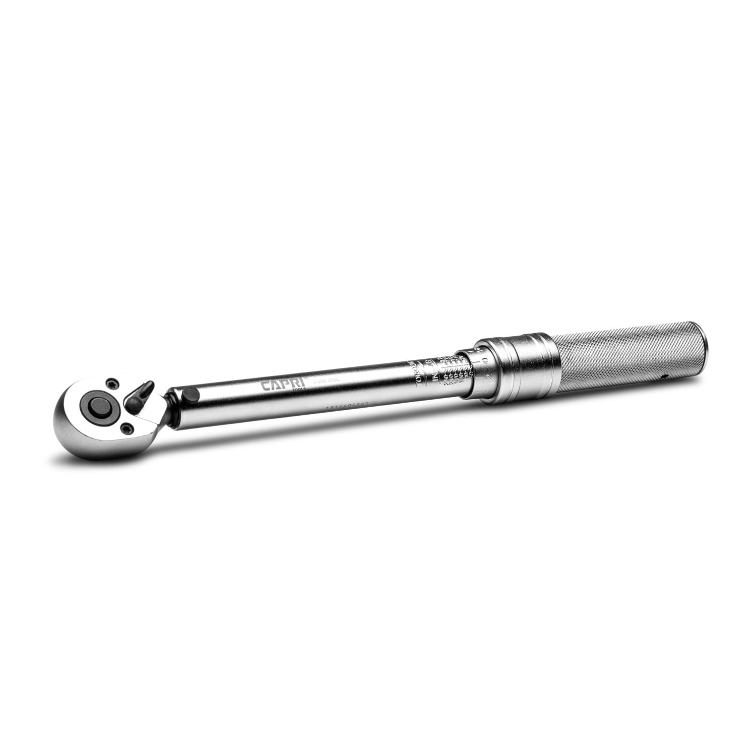 Capri Tools 50-250 Inch Pound Industrial Torque Wrench, 1/4" Drive