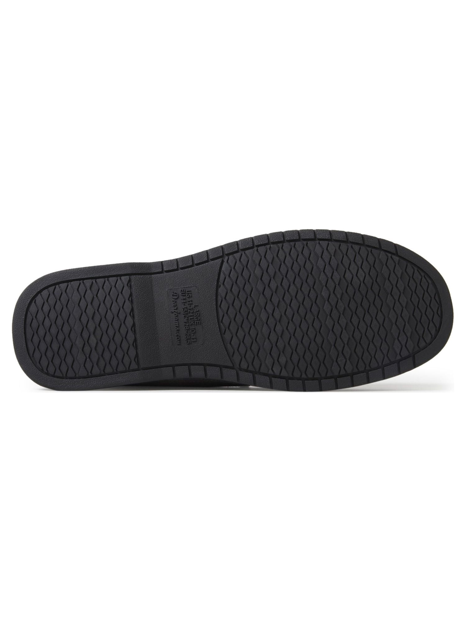 DF by Dearfoams Men's Jason Perf Microsuede Moccasin Slippers