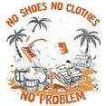 thumbnail image 2 of CafePress - No Shoes No Clothes No Problem - Unique Fabric Shower Curtain 70" x 72", 2 of 3
