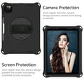 thumbnail image 5 of Allytech iPad Air 4th Gen Case, iPad Pro 11 2021 Case, iPad Pro 11 Case 2020/2018, Drop Protection Shockproof Shoulder Strap Pencil Holder Kickstand Case Cover for Apple iPad Air 4 10.9,Black, 5 of 6