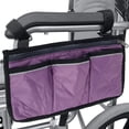 thumbnail image 4 of Sac de Rangement Imperméable pour Accoudoir de Fauteuil Roulant avec Bandes Réfléchissantes pour Accessoires de Transport, 4 of 6