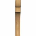 thumbnail image 2 of 4"W x 12"D x 28"H Yorktown Rough Sawn Corbel, Western Red Cedar, 2 of 9