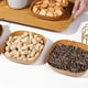 thumbnail image 5 of Brown Wood Heavy Duty Serving Dishes, Wood Grain Cardboard Flat Wood Plank Decorations, 5 of 6