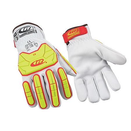 

Leather Gloves White M PR