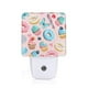 thumbnail image 1 of Balery Cupcakes and Donuts Luz Nocturna LED con Sensor Automático, Enchufe con Sensor Crepuscular, Luz Suave de 0.5W para Dormitorio, Pasillo, Baño-UK, 1 of 7