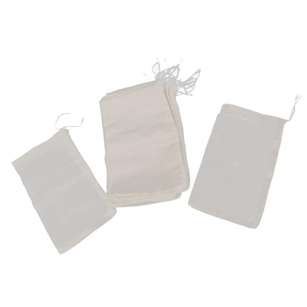 justharion 20 Reusable nut milk tea fruit juice Cotton mesh strain