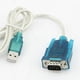 thumbnail image 4 of Inteprter Convertidor de cable Conector de metal de alta velocidad y bajo voltaje Adaptadores de soporte de línea serie Computadora PC Laptop Juegos de teclado y mouse para computadora, 4 of 6