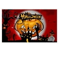 thumbnail image 3 of Wovilon Halloween Tree Halloween Decoration Banner Party Background Halloween Background, 3 of 4