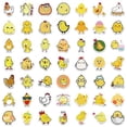 thumbnail image 5 of Chicken sticker 100 waterproof yellow laptop kettle suitcase DIY birthday party beautiful vinyl sticker album skateboard phone case, 5 of 5