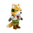 thumbnail image 2 of 10" Fox McCloud Star Cute Fox Stuffed Animal Plush Toy, Soft Space Pilot Fox Character Plushie, Collectible Gaming Plush Decor for Game Fans & Hobby Gift Giving, 2 of 6