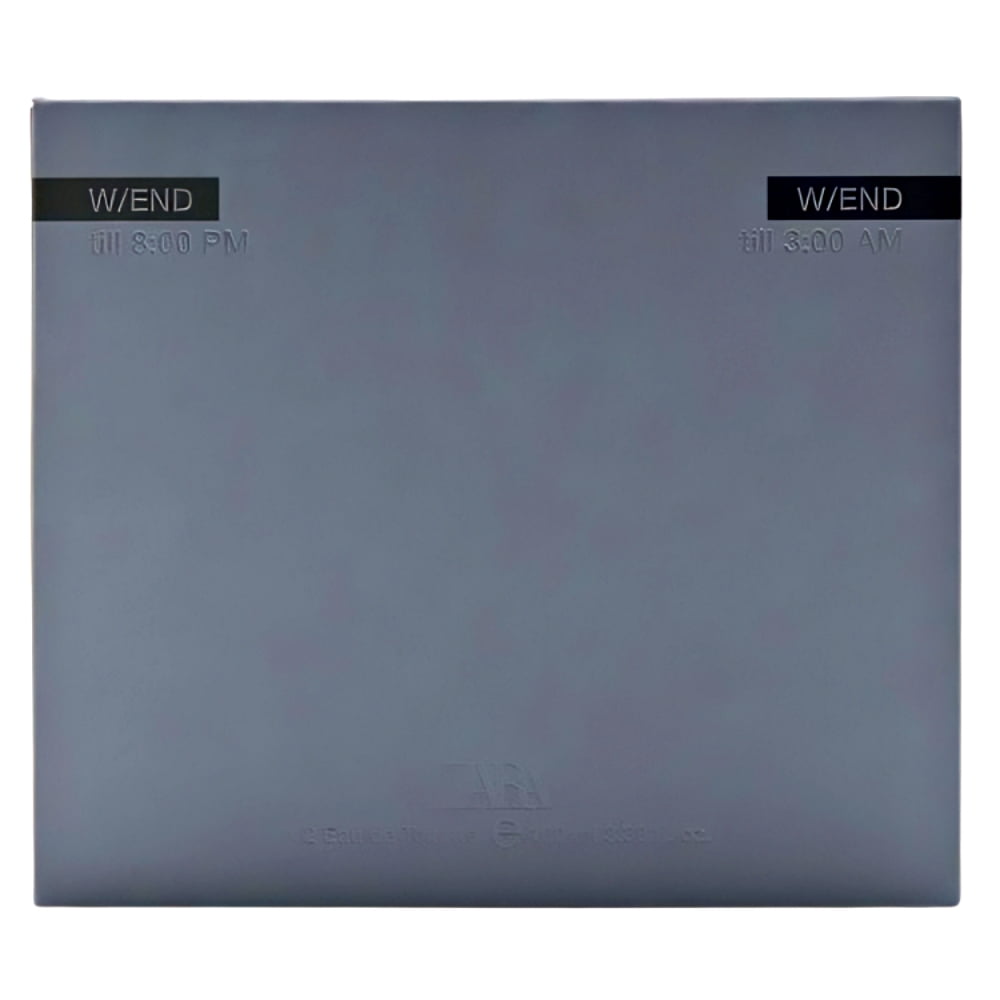 Zara W/End Till 8:00PM + W/End Till 3:00AM Cologne for Men EDT Eau De Toilette 2x 100 ML (3.4 FL OZ)
