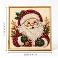 thumbnail image 6 of 2PCS DIY Christmas Pearl Painting Art Kit with Frame - Christmas Pearl Diamond Dots Beads Art Kits for Adults Beginners - Art Craft Ornaments for Home Wall Decor, 6 of 8
