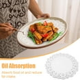 thumbnail image 3 of 150 Pieces Paper Doilies, 12 Inch Doilies for Food, Disposable Lace Paper Doilies for Tables, Round Paper Placemats Bulk for Cakes Desserts Crafts(White), 3 of 7