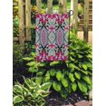 thumbnail image 2 of NUDECOR Abstract Batik Pattern Able to Culture East Fashioned Indonesian Java Garden Flag Decorative Flag House Banner 28x40 inch, 2 of 2