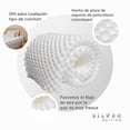 thumbnail image 4 of Colchoneta ortopédica Memory Foam Silver Edition Con Ondas de Masaje Individual 190 x 100 x 3 cm, 4 of 7
