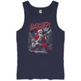 thumbnail image 5 of Sleigher World Tour Tank Top Santa Claus Skeleton Rock and Roll Legend Guitar Band Christmas Tree Xmas Men's Top, 5 of 7