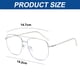 thumbnail image 2 of Gafas de moda anti-luz azul para hombres y mujeres, gafas para juegos de ordenador, fatiga anti-ojo, 2 of 6