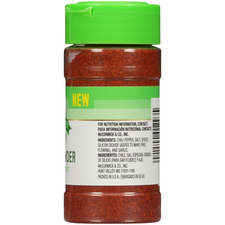 Lawry's Kosher Chili Powder oz Bottle, smoky blend of chili