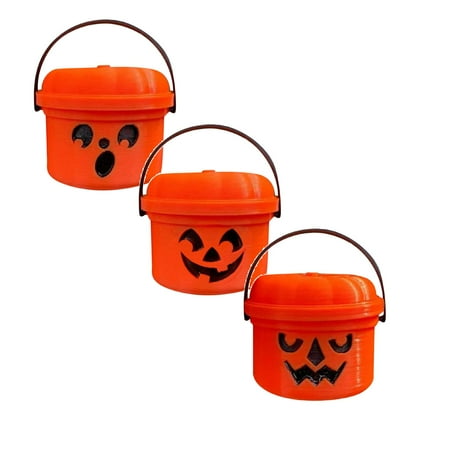 

Pumpkin Mini Bucket Pumpkin Bucket Mini Candy Holders Container For Kids Pumpkin Candy Bucket For Themed Party Decorations Floor Sculpture Loon Ornament Tooth Ornament Yard Outdoor Second Christmas