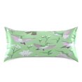 thumbnail image 3 of Hummingbirds and Flowers King Size Pillowcase Ultra Soft Silky Fabric Wrinkle Fade Resistant 20x40in, 3 of 9