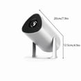 thumbnail image 3 of shyuyusa Mini Portable 4K HD Home Projector Wireless Screen Sharing Function US Plug Compatible with Home Theater and Entertainment, 3 of 9