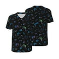 thumbnail image 3 of Daiia Gamepads Mens Baseball Jersey Button Down Shirts Short Sleeve Sports Uniforms-4X-Large, 3 of 9