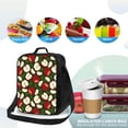 thumbnail image 4 of Lsque Red Fruit Lunch Bag Lunch Box for Women Men Reusable Insulated Lunch Tote Bag,Leakproof Thermal Cooler Sack Food Handbags Case High Capacity, 4 of 9