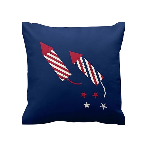 250 Anniversary Usa 4Th Of July Independence Day Decorations Red, White Blue American Independence Day Linen Pillowcase Home Decoration Living Room Bedroom Pillow Cushion Cover