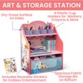 Disney Princess 3Piece Art & Play Toddler RoominaBox by Delta Children Includes Draw