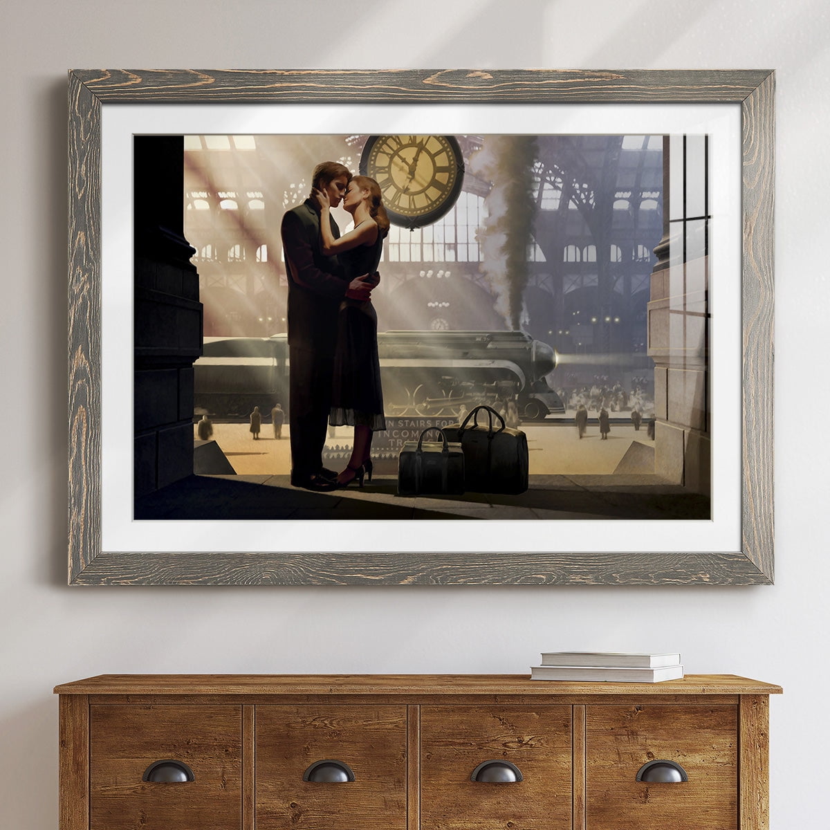 Au Revoir-Premium Framed Print - Ready to Hang