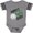 Football Heather and Smoke, variant on Inktastic Poppy's Golf Buddy with Golf Ball Boys or Girls Baby Bodysuit