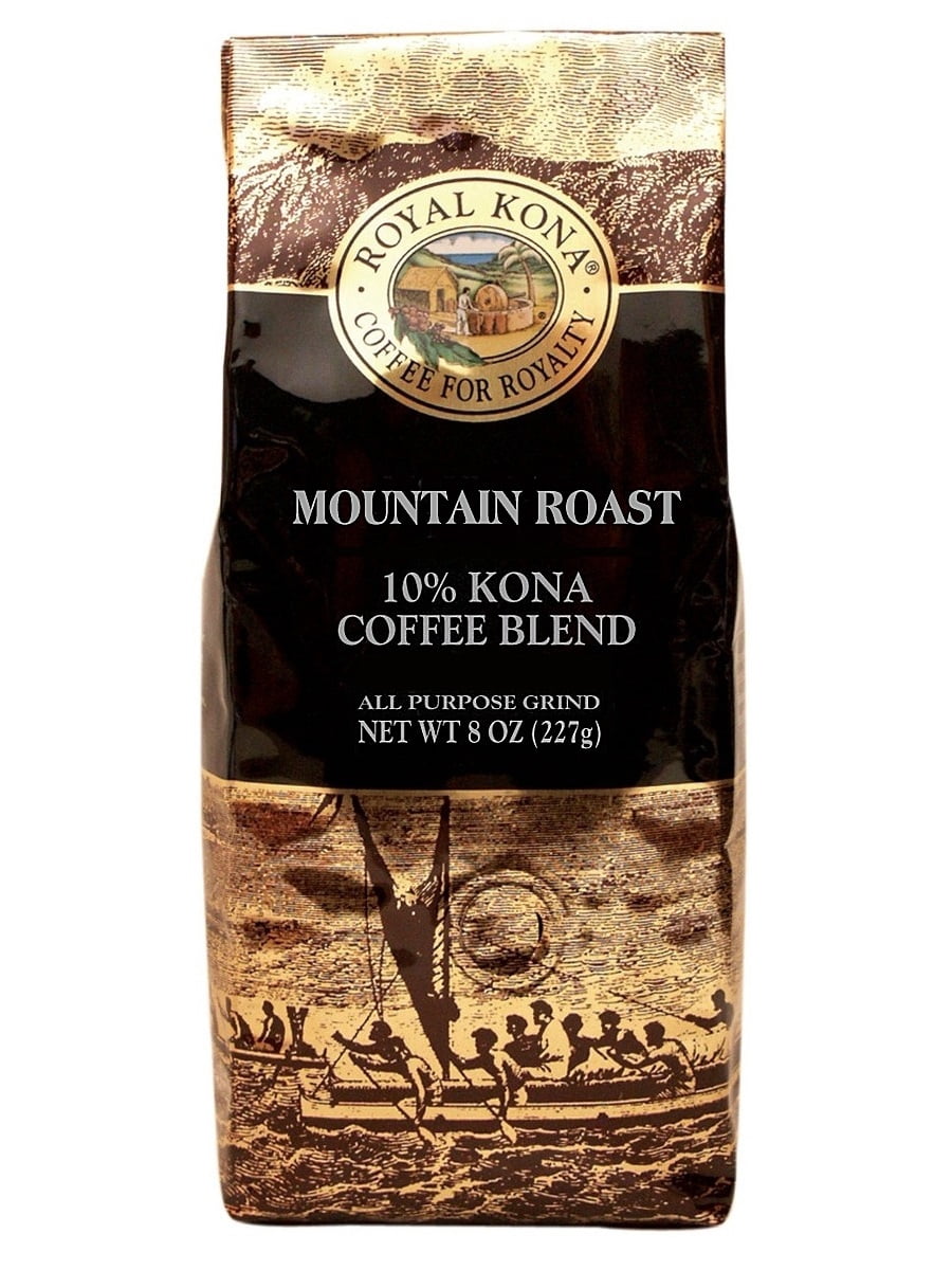 Hawaii Coffee Royal Kona Coffee, 8 oz