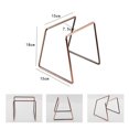 thumbnail image 3 of Pour Over Coffee Dripper Stand Metal Filter Cup Holder Reusable Coffee Filter Rack (Antique Brass), 3 of 6