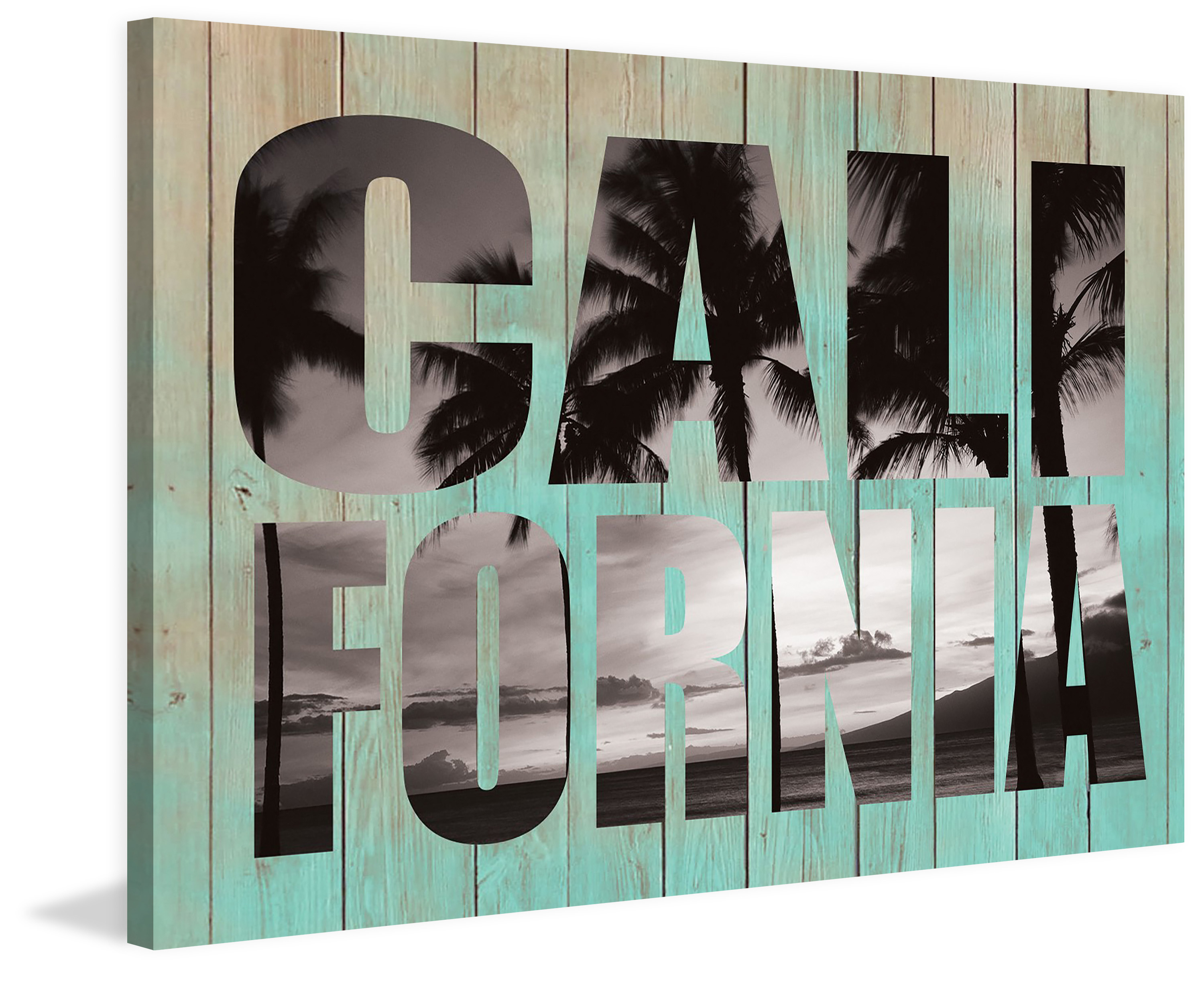 "California Sky" Painting Print on Wrapped Canvas