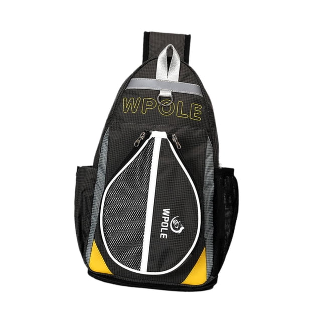 ZLight Table Tennis Storage Bag Table Tennis Racket Pouch for Tennis Racket Racquet Large Grey