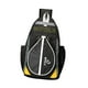 thumbnail image 4 of Bolsa de tenis de mesa, bolsa de pecho con bolsillo lateral, resistente, bolsillo para raqueta ajustable Gris grande, 4 of 9
