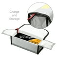 thumbnail image 4 of 2 Pack LiPo Battery Fireproof Explosion Proof Safety Bag for guarding, charging and storage, 4 of 6