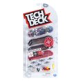 thumbnail image 1 of Tech Deck, Ultra DLX Fingerboard 4-Pack, Disorder Skateboards, Collectible and Customizable Mini Skateboards, 1 of 4