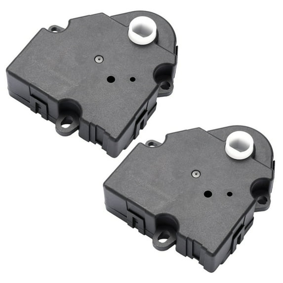 Pair A/C Temp Heater For Buick Cadillac Chevy GMC Truck Blend Door Actuator